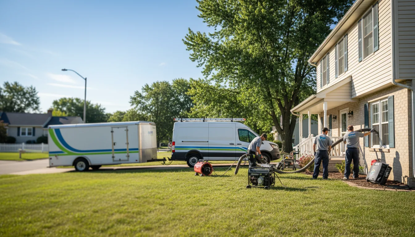 Flooded Basement Restoration And Cleanup With Repair in Ellington, NY near me